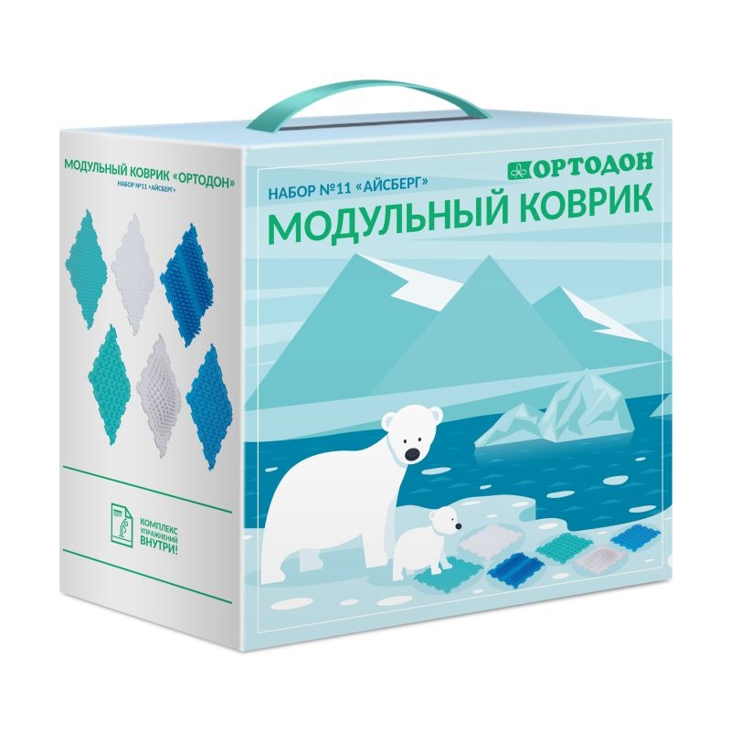 Модульный коврик Орто Айсберг