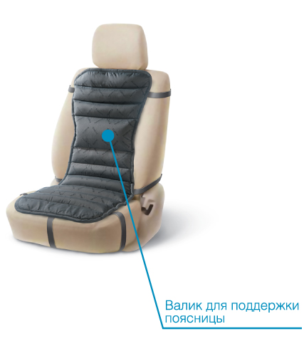 Ортопедический матрас на автомобильное сидение CLASSIC